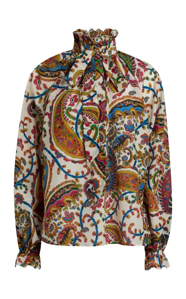 Scarf-Detailed Top