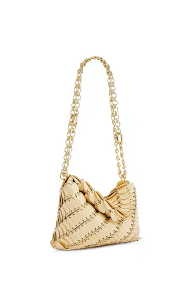Rabanne Leather Paillette Shoulder Bag | Thumbnail 6