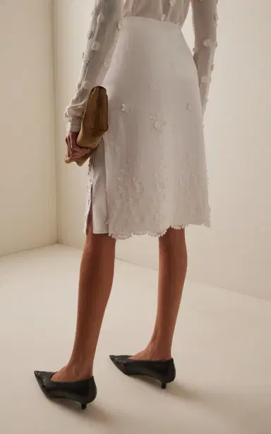 Altuzarra Malik Embellished Cotton Midi Skirt | Thumbnail 4 Altuzarra Malik Embellished Cotton Midi Skirt | Thumbnail 4