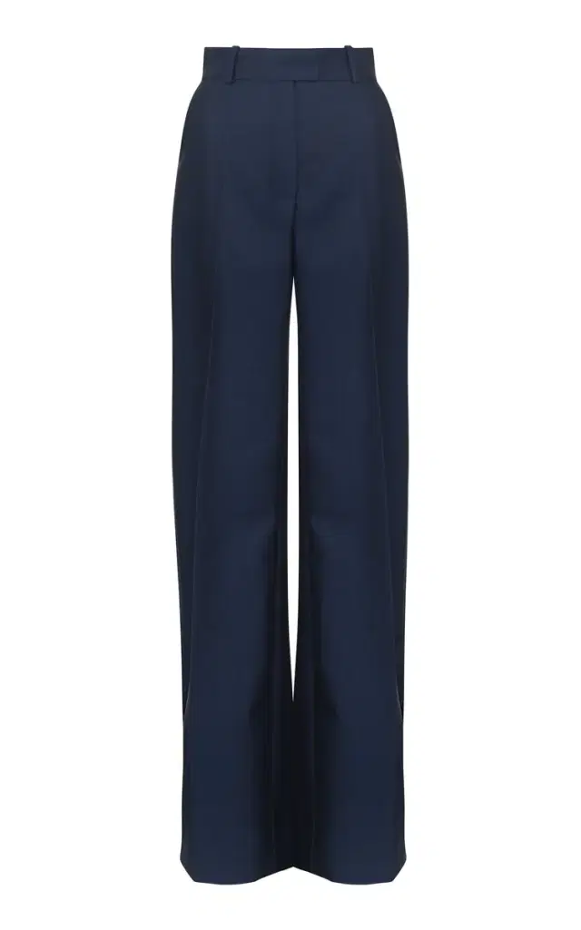 Wide Leg Wool Pants