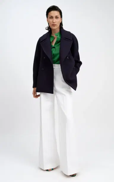 Martin Grant Wide Leg Cotton Pants | Thumbnail 2