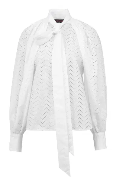 Martin Grant Balloon Sleeve Cotton Top | Thumbnail 1