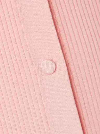 Zimmermann Two-tone Ribbed-knit Cardigan | Thumbnail 4 Zimmermann Two-tone Ribbed-knit Cardigan | Thumbnail 4