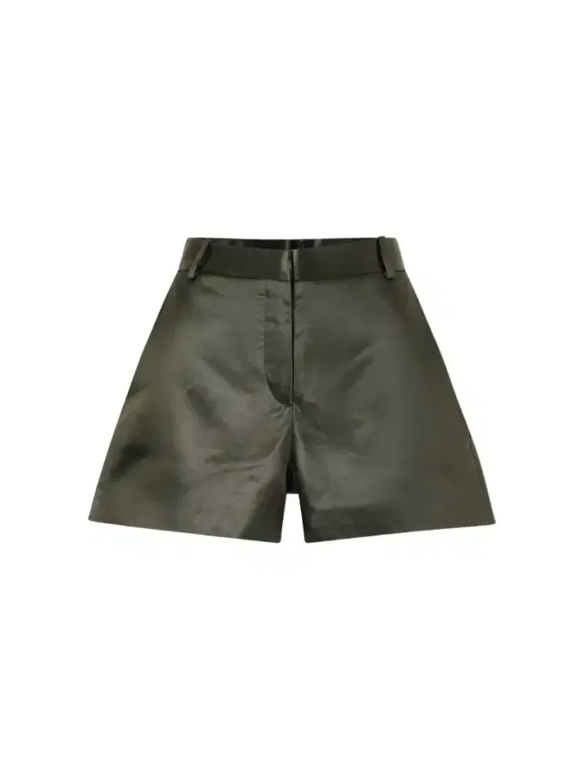 Belle Cotton-blend Duchesse-satin Shorts