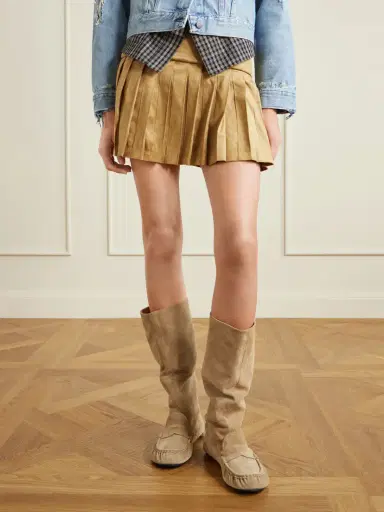 Acne Studios Suede Knee Boots | Thumbnail 4