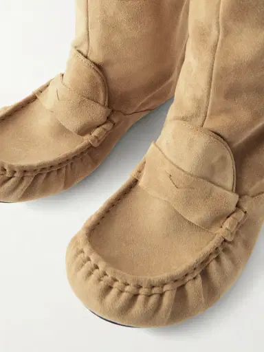 Acne Studios Suede Knee Boots | Thumbnail 5