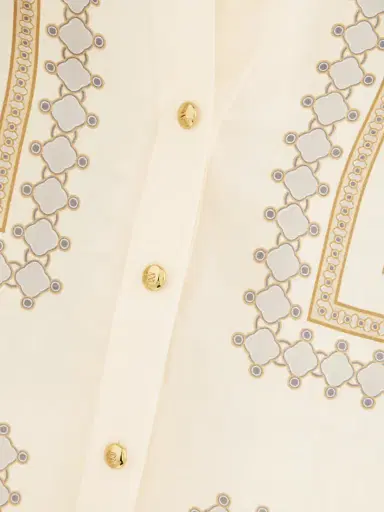 Zimmermann Printed Ramie Shirt | Thumbnail 4 Zimmermann Printed Ramie Shirt | Thumbnail 4