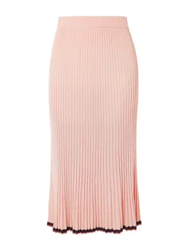 Zimmermann Pleated Ribbed-knit Midi Skirt | Thumbnail 1 Zimmermann Pleated Ribbed-knit Midi Skirt | Thumbnail 1