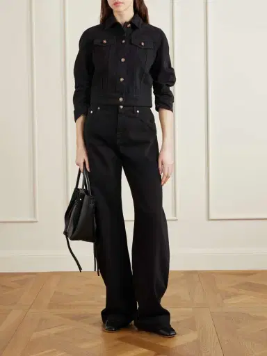 Gabriela Hearst Marija Small Suede And Leather Tote | Thumbnail 3 Gabriela Hearst Marija Small Suede And Leather Tote | Thumbnail 3