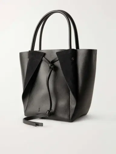 Gabriela Hearst Marija Small Suede And Leather Tote | Thumbnail 4 Gabriela Hearst Marija Small Suede And Leather Tote | Thumbnail 4