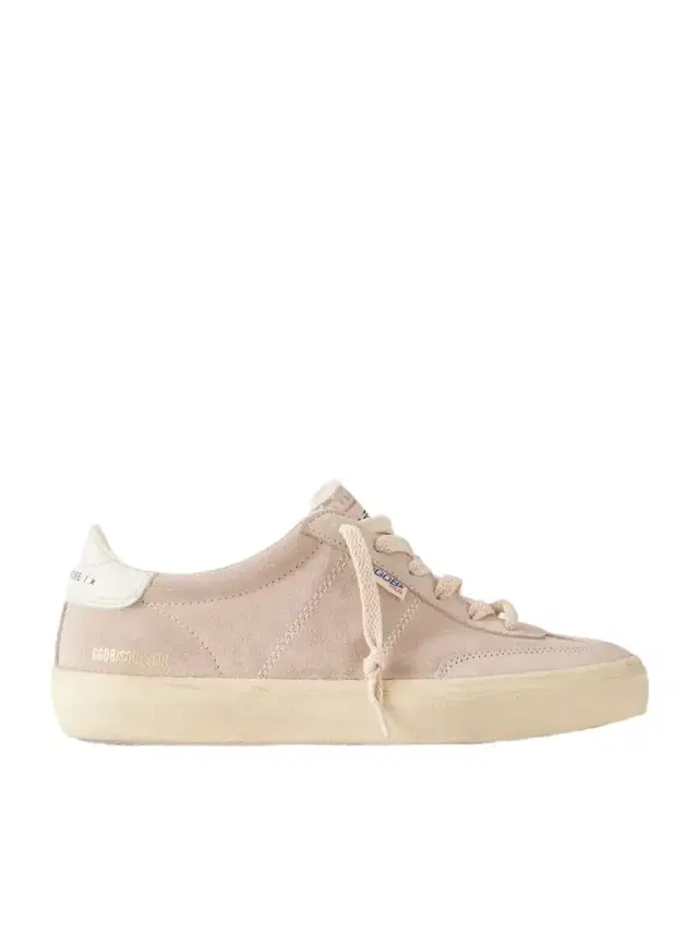 Soul Star Distressed Leather-trimmed Suede Sneakers