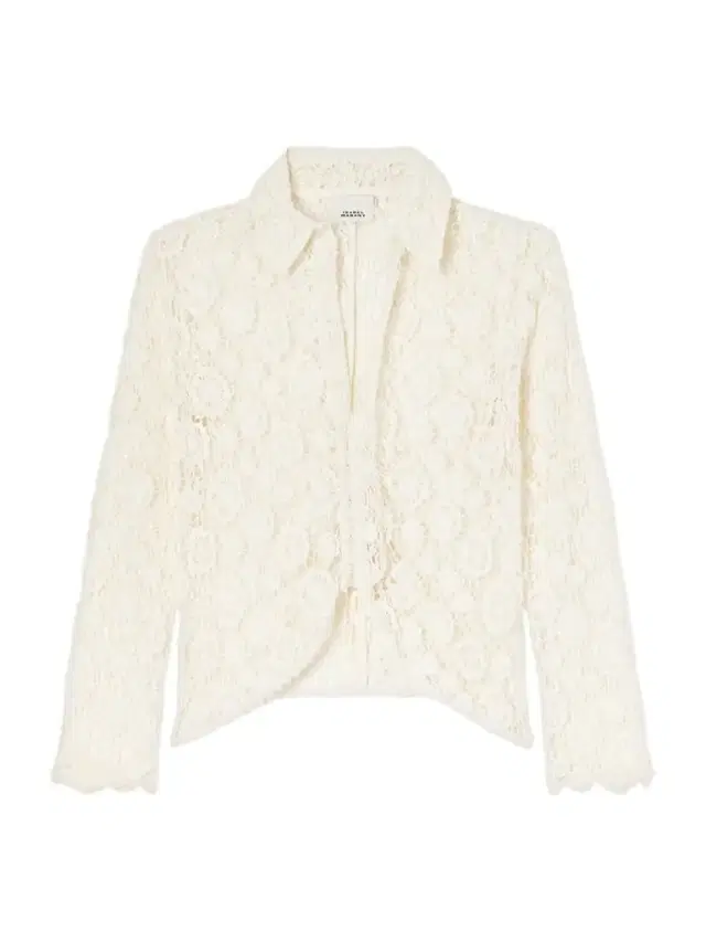 Yana Tie-detailed Cotton-lace Shirt