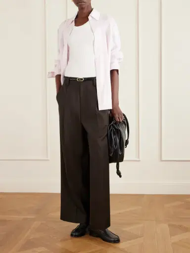 Anine Bing Bridget Lyocell Shirt | Thumbnail 2 Anine Bing Bridget Lyocell Shirt | Thumbnail 2