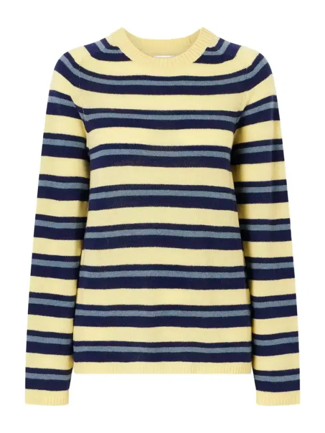 Laurel Striped Cashmere Sweater