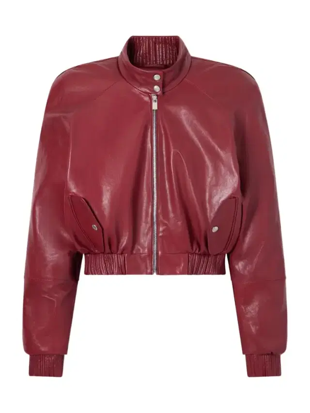 Glossed-leather Jacket