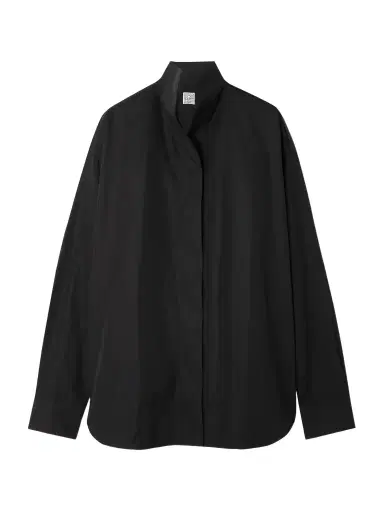 TOTEME Sharp Oversized Cotton-poplin Shirt | Thumbnail 1 TOTEME Sharp Oversized Cotton-poplin Shirt | Thumbnail 1