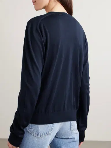 RÙADH Oscar Embroidered Merino Wool Sweater | Thumbnail 3 RÙADH Oscar Embroidered Merino Wool Sweater | Thumbnail 3