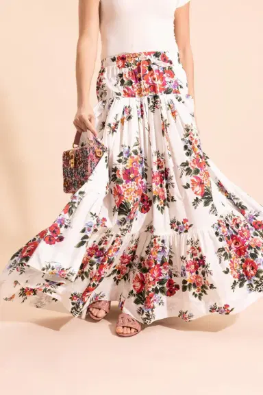 Dolce & Gabbana Floral Skirt | Thumbnail 2