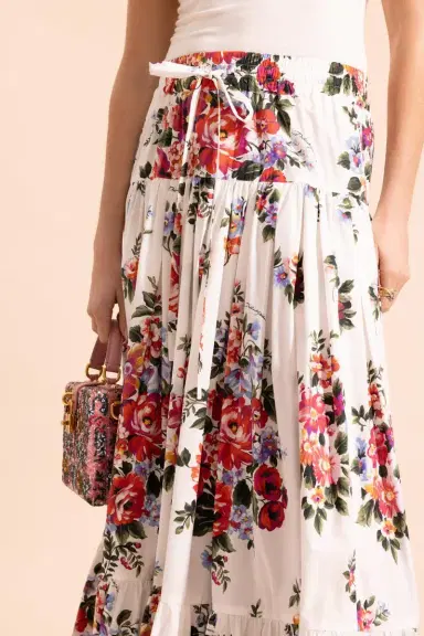 Dolce & Gabbana Floral Skirt | Thumbnail 3