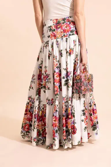 Dolce & Gabbana Floral Skirt | Thumbnail 4