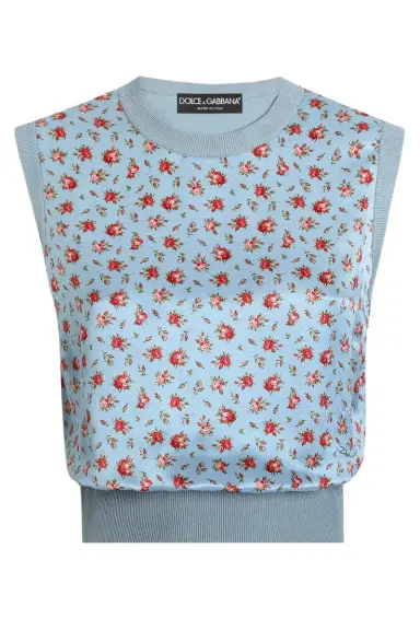 Dolce & Gabbana Knit Tank Top | Thumbnail 1 Dolce & Gabbana Knit Tank Top | Thumbnail 1