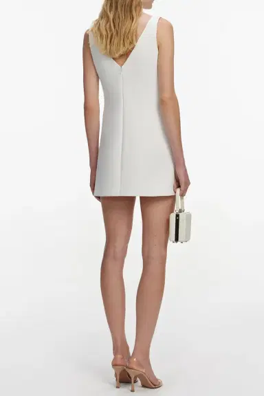 Self-Portrait Sleeveless Embellished Flower Mini Dress | Thumbnail 4