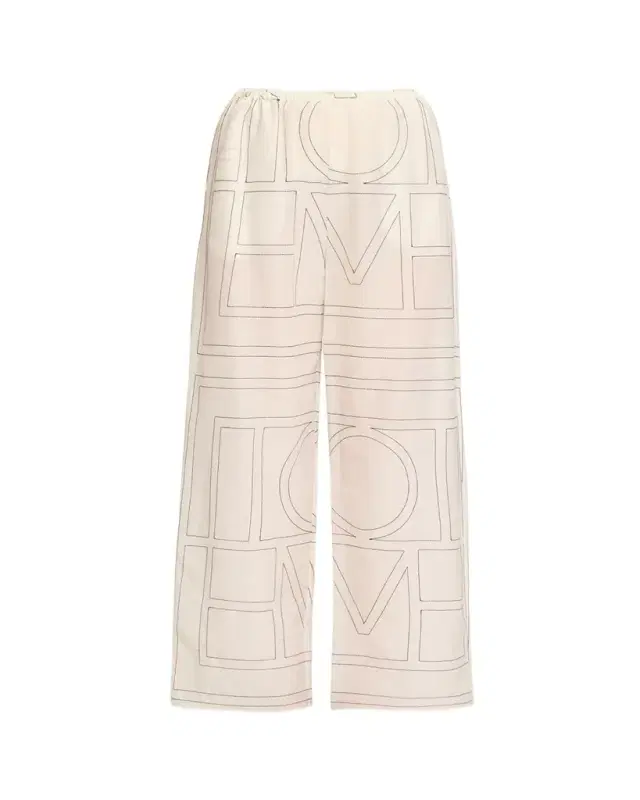 Monogram Cotton PJ Bottoms