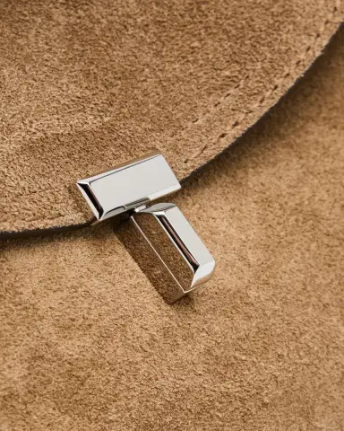 TOTEME T Lock Suede Top-Handle Bag | Thumbnail 9 TOTEME T Lock Suede Top-Handle Bag | Thumbnail 9