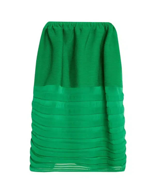 Issey Miyake Moving Sheer Knit Maxi Skirt