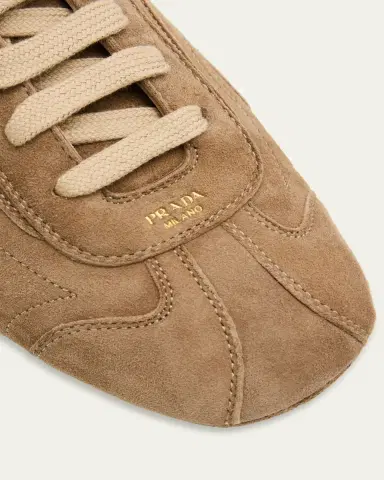 Prada Men's Montecarlo Re-Edition 2005 Suede Sneakers | Thumbnail 5 Prada Men's Montecarlo Re-Edition 2005 Suede Sneakers | Thumbnail 5