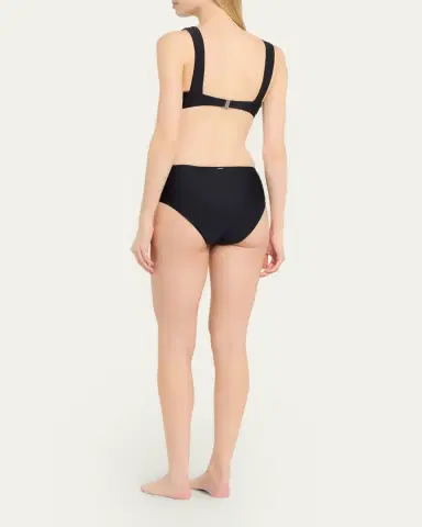 Simkhai Francie Floral High-Waist Bikini Bottoms | Thumbnail 3