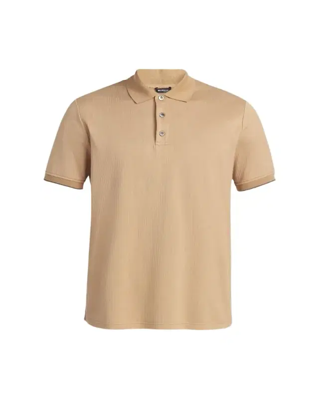 Men's Cotton Rib Classic Fit Polo Shirt