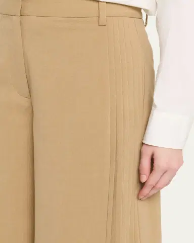 SIMKHAI Romy Pleated Wide-Leg Pants | Thumbnail 5