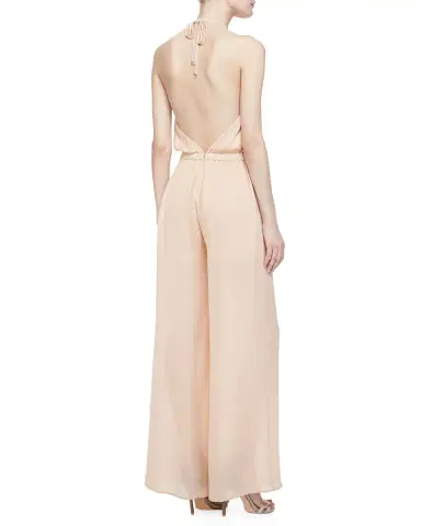SIMKHAI Romy Pleated Wide-Leg Pants | Thumbnail 6