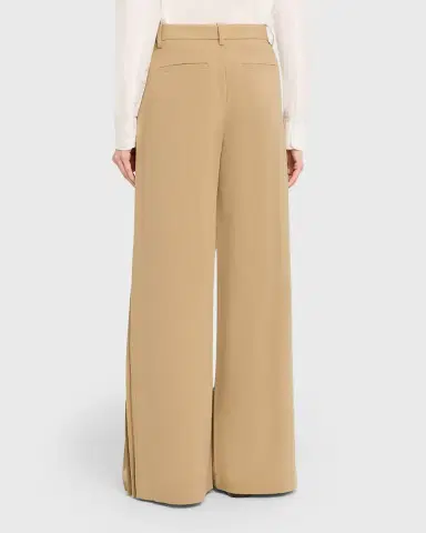 SIMKHAI Romy Pleated Wide-Leg Pants | Thumbnail 8