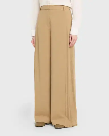 SIMKHAI Romy Pleated Wide-Leg Pants | Thumbnail 9