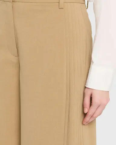 SIMKHAI Romy Pleated Wide-Leg Pants | Thumbnail 10