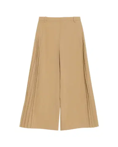 SIMKHAI Romy Pleated Wide-Leg Pants | Thumbnail 1