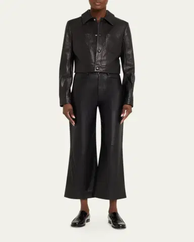 Frame The Small Leather Jacket | Thumbnail 2 Frame The Small Leather Jacket | Thumbnail 2