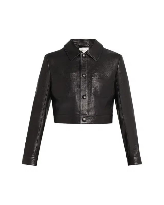 FRAME The Small Leather Jacket