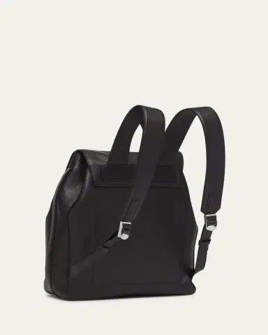 Tom Ford Men's Grained Leather T-Line Flap Backpack | Thumbnail 3 Tom Ford Men's Grained Leather T-Line Flap Backpack | Thumbnail 3