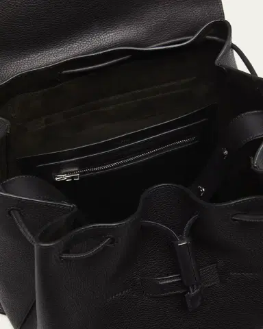 Tom Ford Men's Grained Leather T-Line Flap Backpack | Thumbnail 4 Tom Ford Men's Grained Leather T-Line Flap Backpack | Thumbnail 4