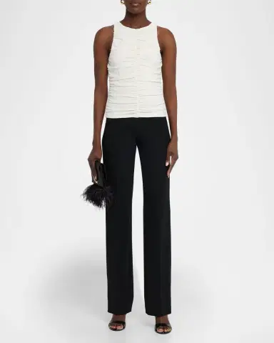 Frame The Ruched Tank Top | Thumbnail 6