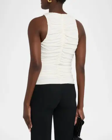 Frame The Ruched Tank Top | Thumbnail 7