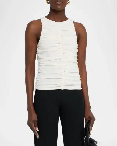 Frame The Ruched Tank Top | Thumbnail 8