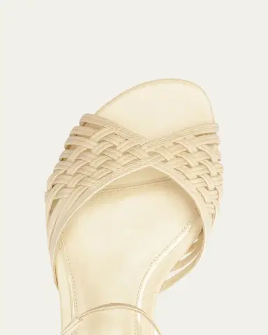 Alexandre Birman Lilian Leather Flat Sandals | Thumbnail 4 Alexandre Birman Lilian Leather Flat Sandals | Thumbnail 4