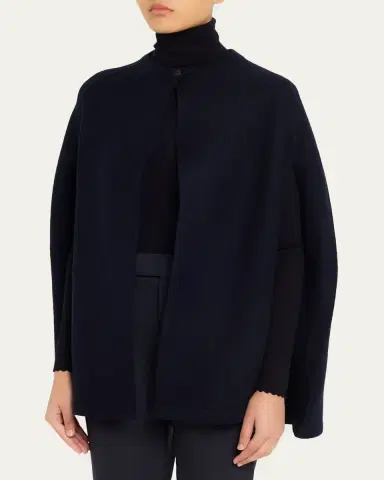 MARIA MCMANUS Felted Wool Cape | Thumbnail 4 MARIA MCMANUS Felted Wool Cape | Thumbnail 4
