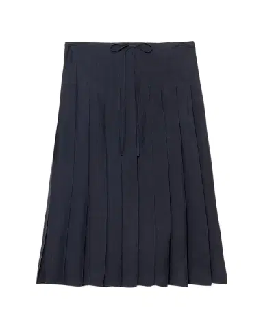 Prada Silk Pleated Midi Skirt | Thumbnail 1 Prada Silk Pleated Midi Skirt | Thumbnail 1