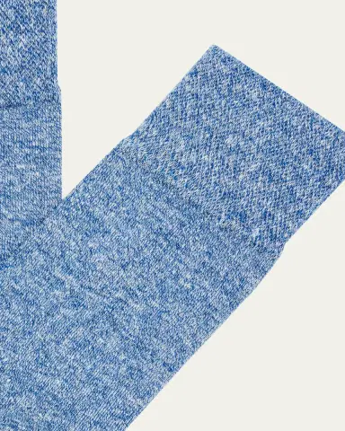 Marcoliani Men's Linen Blend Crew Socks | Thumbnail 2 Marcoliani Men's Linen Blend Crew Socks | Thumbnail 2