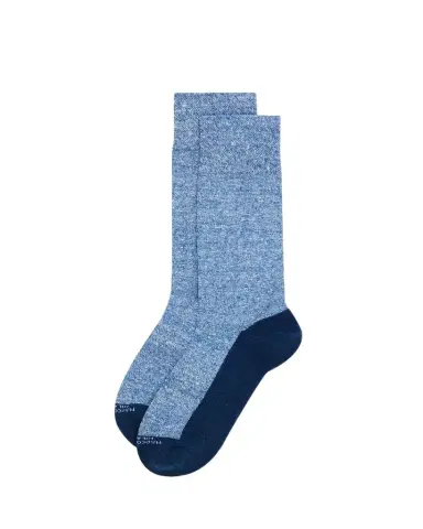 Marcoliani Men's Linen Blend Crew Socks | Thumbnail 1 Marcoliani Men's Linen Blend Crew Socks | Thumbnail 1